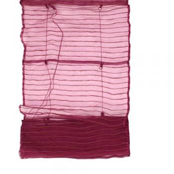 Tessuto Voilage Fucsia/Arancione