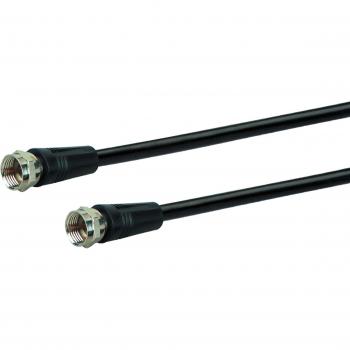 Schwaiger 75 Ohm F-Stecker Kabel, 5m, digital