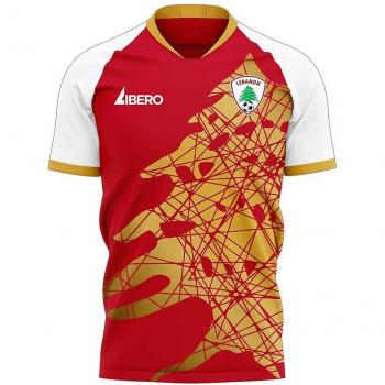 Libero 2024-2025 Kit de football Liban Rouge M