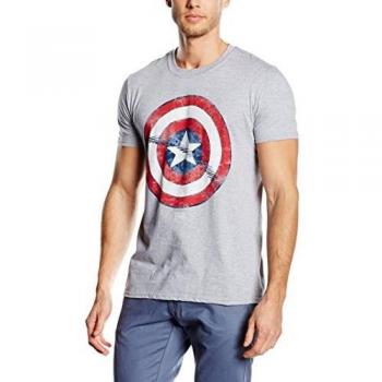 Maglia Marvel Uomo Grigio XL