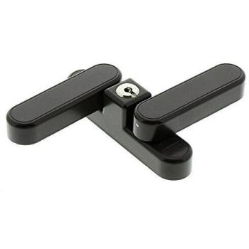 Verrou de sécurité pour fenêtre Burg Wächter WD 3 ANT SB – en applique, clé