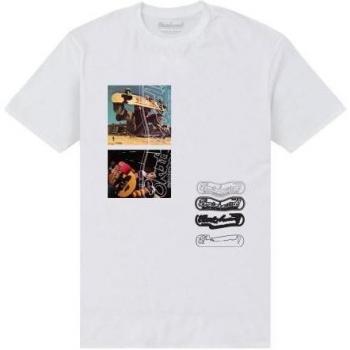 Camiseta unisex XXL blanca con imagen de fotógrafo para skaters