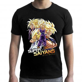 Dragon Ball Z Super Saiyans Graphic T-Shirt
