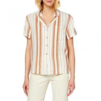 Blouse Superdry Arizona, Multicolore (Rayures Orange Kwa), M (Taille Fabricant:12) Femme