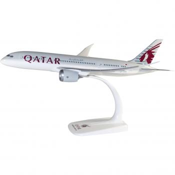 Herpa 610896 Boeing 787‑8 Dreamliner in Mehrfarbig – QATAR Airways Edition