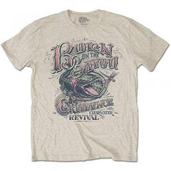 Born on the Bayou Sand Shirt – Beige, Large, Cotton Jersey