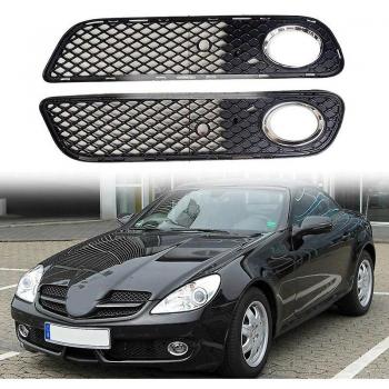 Antineblina y Faros FSU con Rejilla Cromada para SLK