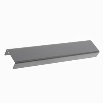 Couvercle, panneau de tiroir, droit, noir 24mm 4055498853