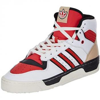 Adidas High Cloud Red Black Mens Shoe, Size: 8 2/3 UK