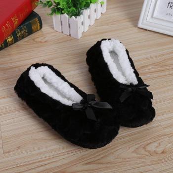 Zapatillas de Otoño Invierno con Diseño de Lazo