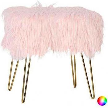 BB Home Taburete Rosa 116472 40 x 30 x 45 cm