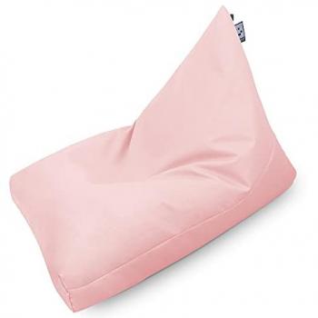 Puff Pirámide XL Polipiel Rosa Interior Happers