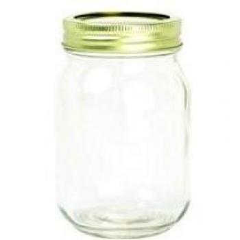 Home Made Glass Preserving Jar 500 ml
