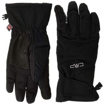 CMP Men's Ski Gloves, Black, Size 11