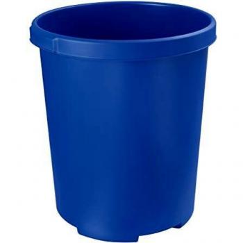 Cestino per la carta 50 l Ø 350 mm H 490 mm Blu