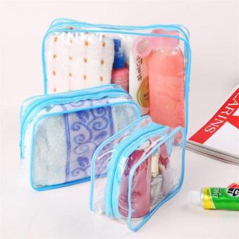 Travel Beauty Kit with Transparent Bags