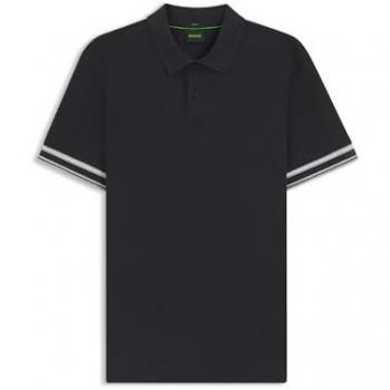 BOSS Polo Marino Deportivo XXL – Versión Casual en Algodón