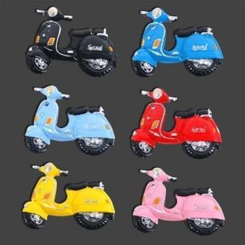 Portavetro magnete Vespa, resina sintetica, assortimento di colori, altezza 7 cm