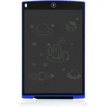 Tableta Lcd Portátil De Dibujo Y Escritura De 12 Pulgadas Dam Azul