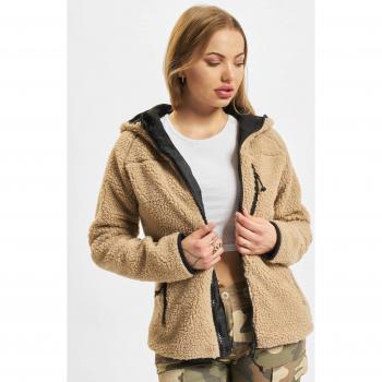 Brandit Women's Hooded Teddy Fleece Jacket