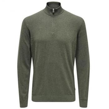 Troyer Regular Fit – Baumwoll-Viskose-Mix – Only & Sons – LOUI