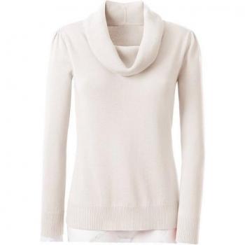 Modischer Wasserfallpullover für Frauen