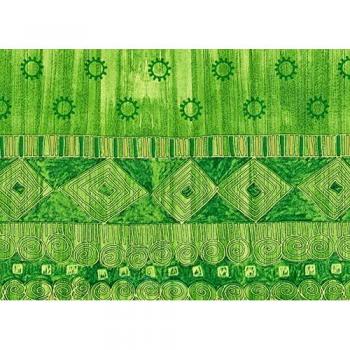 Cuscini Sequoia 4 Pz Verde – Coprisedia Imbottita e Rimozionile