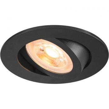 New Tria SLV 8.2 cm Black Aluminium Recessed Light