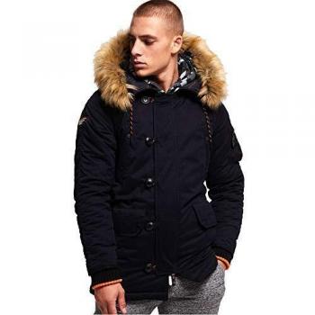 Superdark Navy SDX Parka für Männer – S-Größe
