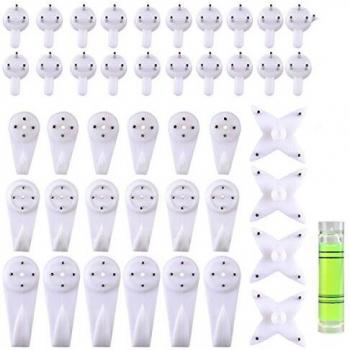 105Pack Art Display Hangers