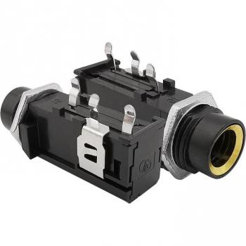 1/4 Inch PCB Panel Mount Mono Female Jack