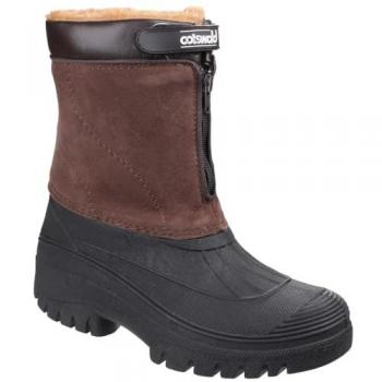 Cotswold Venture Synthetische Stiefel für kaltes Wetter – Braun, EU 44.5 / UK 10
