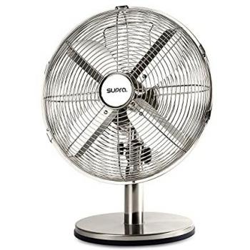 Ventilateur de table Ventilateur chromé HEOLE
