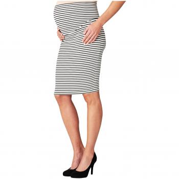 ESPRIT Maternity Damenrock Q84214, Mehrfarbig (Off White 110), 44