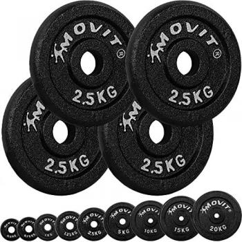 Cast Iron 10 kg Weight Set by MOVITÂ®