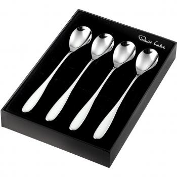 Robert Welch 4-Piece Stanton Bright Long Handled Spoon Set