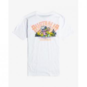 T-shirt Billabong per Ragazzi Arch Dreamy Place Bianca