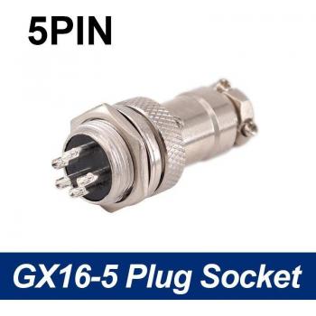 Conector Circular de Aviación 4Pin GX16