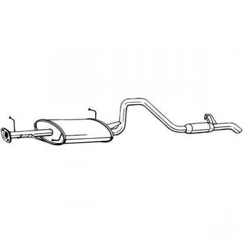 BOSAL 286-059 Tubo de escape traseiro