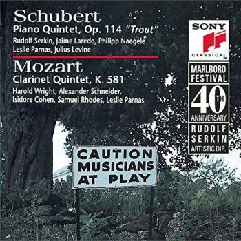 Quintette pour piano et clarinette de Schubert