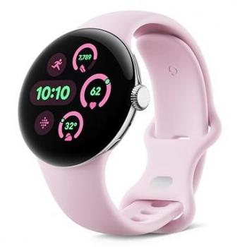 Google Pixel Watch 3 (41 mm, Aluminium, nur WLAN, Einheitsgröße), Sportuhr + Smartwatch