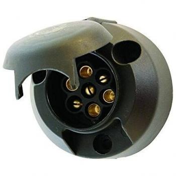7-Pole Plastic Trailer Connection with Fog Light Switch for Carpoint (Part No. 0410005)