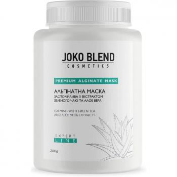 Maschera facciale all’alginato con estratto di tè verde e aloe vera Joko Blend 200 g