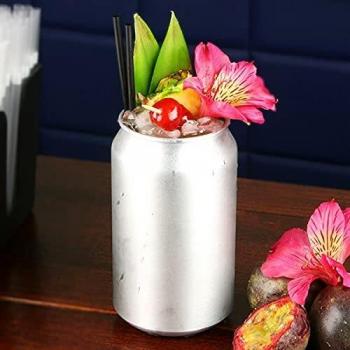 Eco-Friendly Reusable Can Drink Holder 500ml x 4