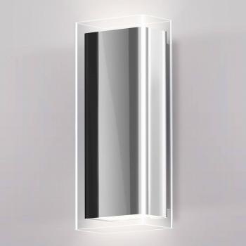 Serien Lighting Rod Wandleuchte Aluminium Triac & 0-10V dimmbar, verchromter Innenschirm