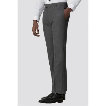 Charcoal Precision Slim Trousers