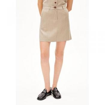 Mini jupe Chyalaa beige ARMEDANGELS