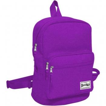 Dreifach Fächer Rucksack in Lila Coral 14155