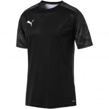 Puma Herren Training Jersey Cup, Schwarzer Asphalt, S