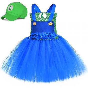 Costume Luigi en robe enfant Halloween
